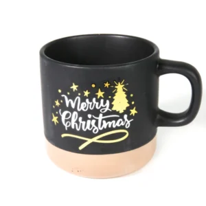 Black Christmas Mug