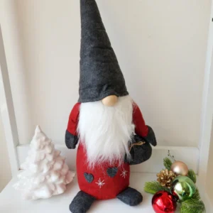 Large Felt Gnome with Sack