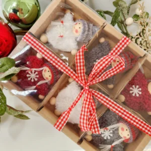 Set Of 6 Hanging Dolls