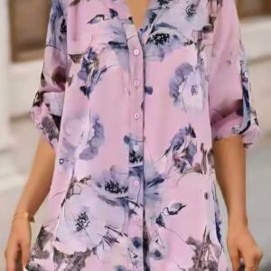 Pink Button Down Shirt