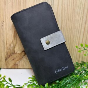 Black Cotton Road Wallet