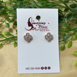 Rose Gold Stud Earrings