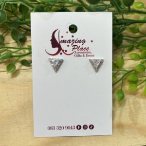 Triangle Stud Earrings