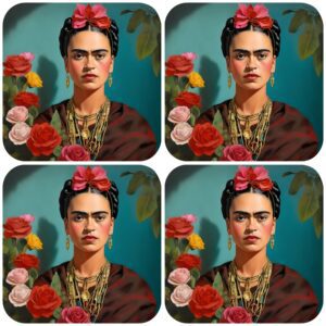 Coaster Frida Kahlo (4)