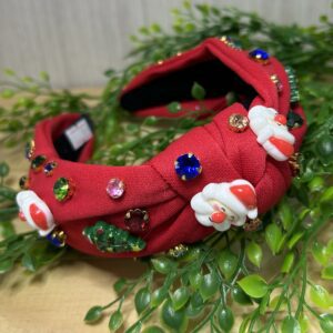 Red Christmas Alice Band