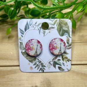 Paris Themed Earrings