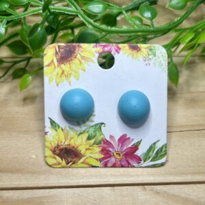 Wooden Stud Earrings