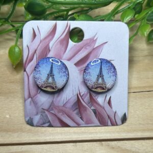 Paris Themed Earrings