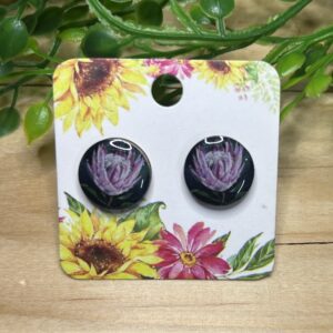 Protea Stud Earrings