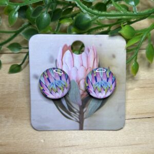 Protea Stud Earrings