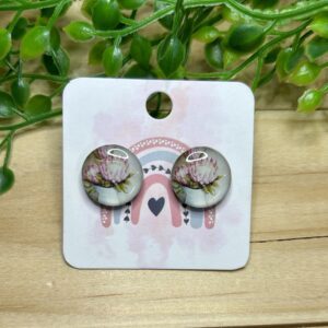 Protea Stud Earrings
