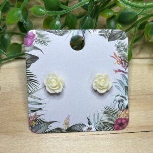 Rose Stud Earrings