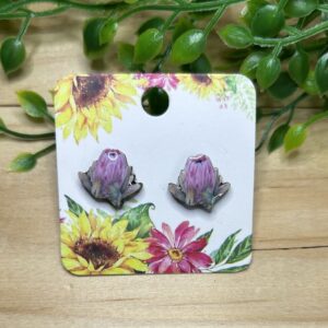 Protea Stud Earrings