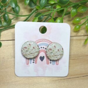 Floral Stud Earrings