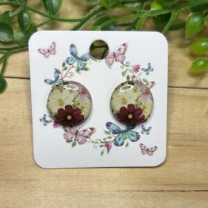 Floral Stud Earrings