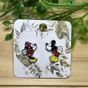 Micky And Minnie Stud Earrings