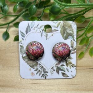 Protea Stud Earrings
