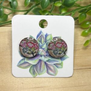 Protea Stud Earrings