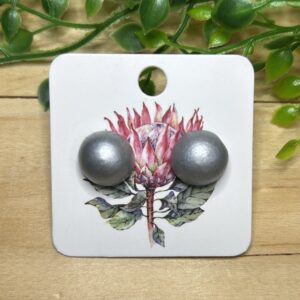 Silver Stud Earrings