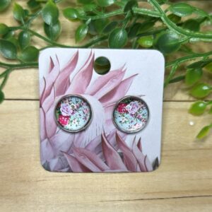 Floral Stud Earrings