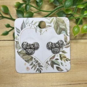 Minnie Mouse Stud Earrings