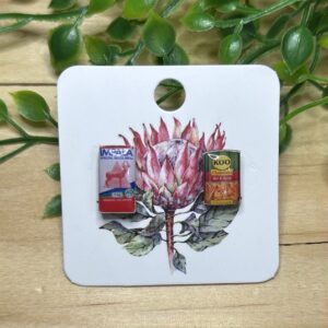 Caned Food Stud Earrings