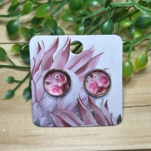 Rose Stud Earrings