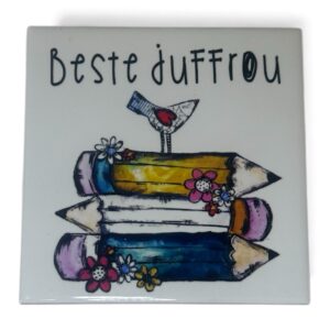 Teacher Tile Coaster