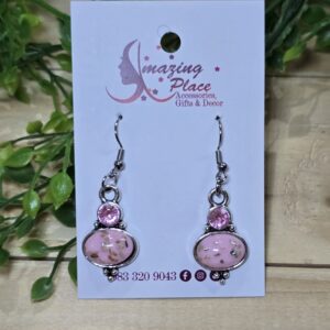 Pastel Pink Vintage earrings
