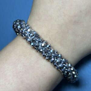 Silver Beaded Bracelet