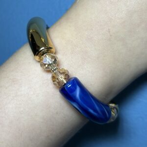 Blue Marble Bracelet