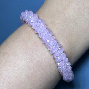 Light Pink Beaded Bracelet