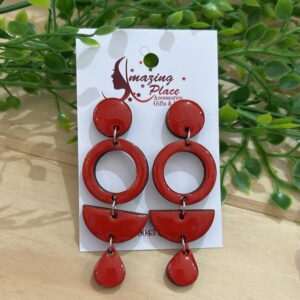 Red Earrings