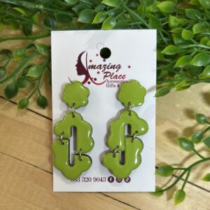 Green Earrings