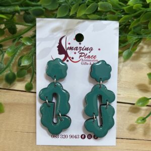 Green Earrings