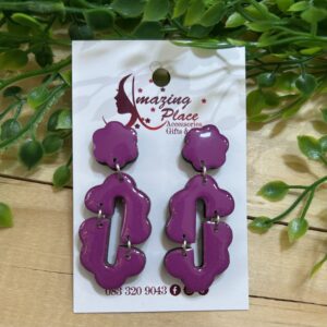 Plum Earrings