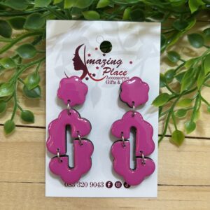Pink Earrings