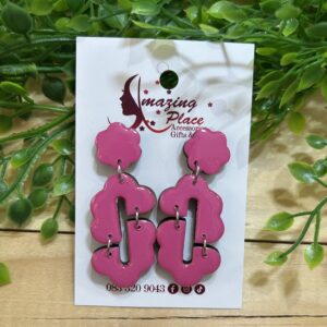 Pink Earrings