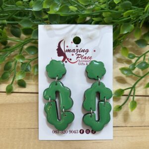 Green Earrings