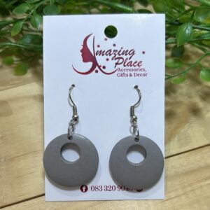 Grey Earrings