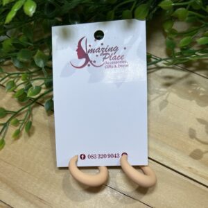 Light Orange Earrings