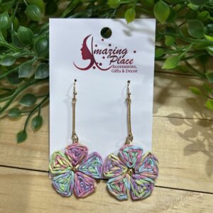 Colorful Flower Earring