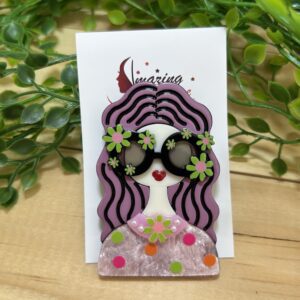 Hippy Brooch