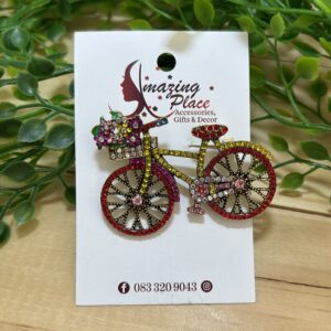 Bicycle Brooch