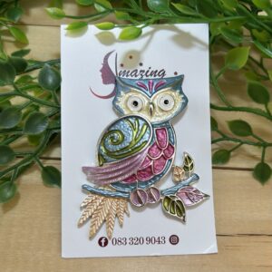 Owl Magnetic Brooch