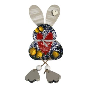 Wooden Sitting Bunny