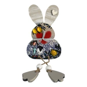 Wooden Sitting Bunny