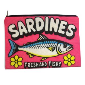 Hot pink Sardine Make-up Bag