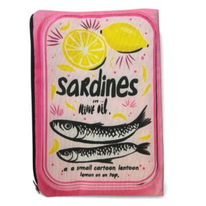 Sardine & Lemon Make-up Bag