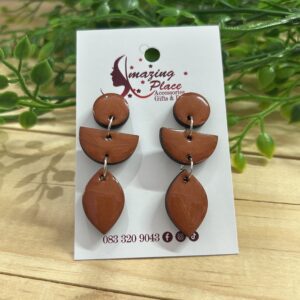 Brown Earrings